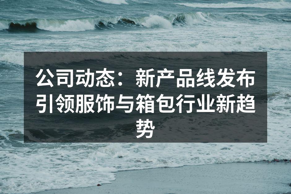 新品发布会精彩瞬间